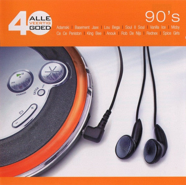 Various : Alle 40 Goed - 90's (2xCD, Comp)