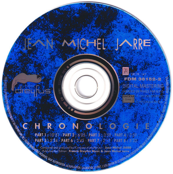 Jean-Michel Jarre : Chronologie (CD, Album)
