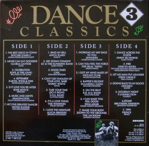 Various : Dance Classics 3 (2xLP, Comp)
