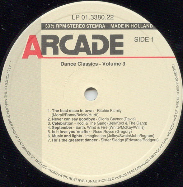 Various : Dance Classics 3 (2xLP, Comp)