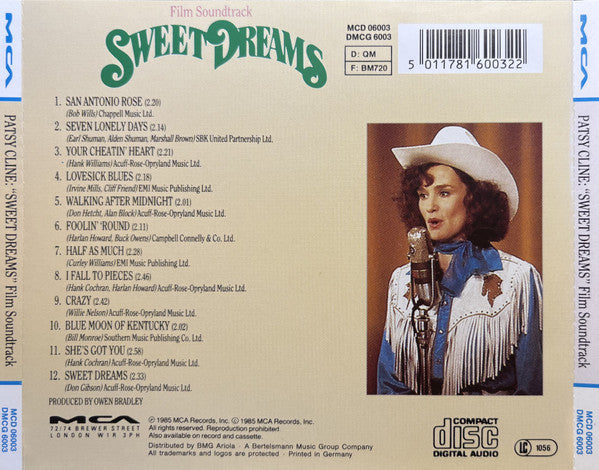Patsy Cline : Sweet Dreams (CD)