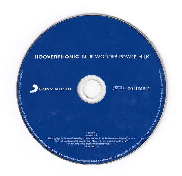 Hooverphonic : Blue Wonder Power Milk (CD, Album)