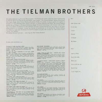 Tielman Brothers : The Tielman Brothers (LP, Album)