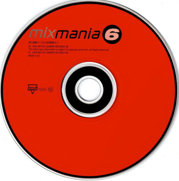 Various : Mixmania 6 (CD, Mixed)