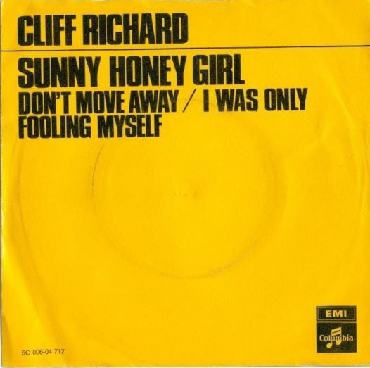 Cliff Richard : Sunny Honey Girl (7")