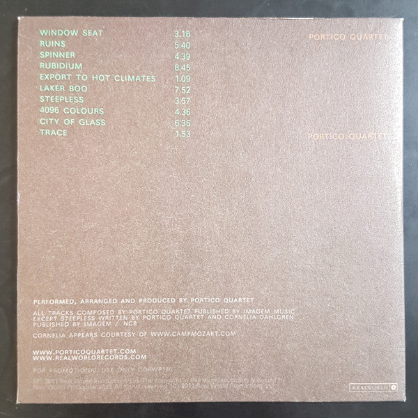 Portico Quartet : Portico Quartet (CD, Album, Promo, Car)