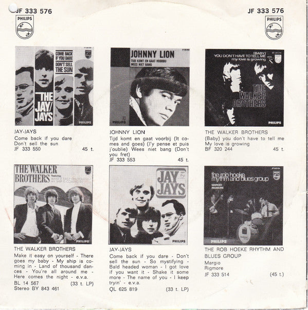 Tony Bass (2) : Achter Vrij? Voor Vrij? Dan Pas Inhalen! (7", Single, Mono)