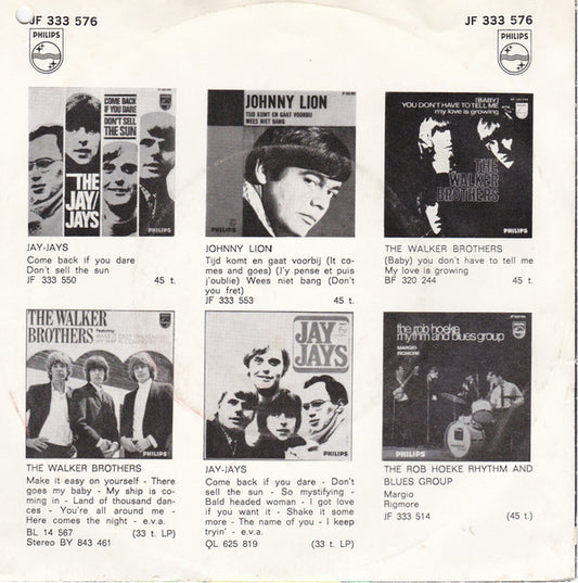 Tony Bass (2) : Achter Vrij? Voor Vrij? Dan Pas Inhalen! (7", Single, Mono)