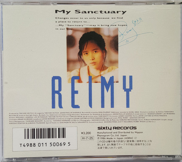Reimy : My Sanctuary (CD, Album)