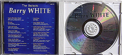 Barry White : The Ballads (CD, Comp)