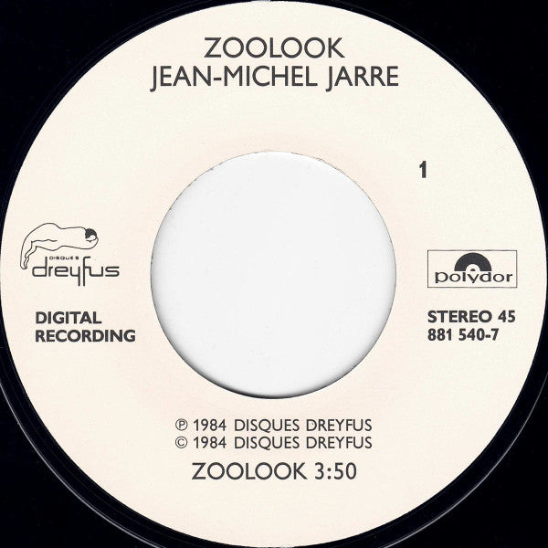Jean-Michel Jarre : Zoolook (7", Single)