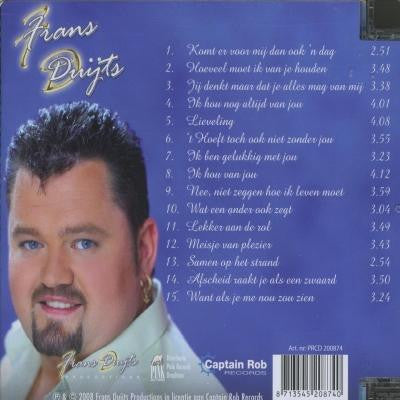Frans Duijts : Zo Ben Ik Mezelf (CD, Album)