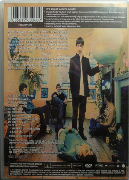 Oasis (2) : Definitely Maybe (DVD-V)
