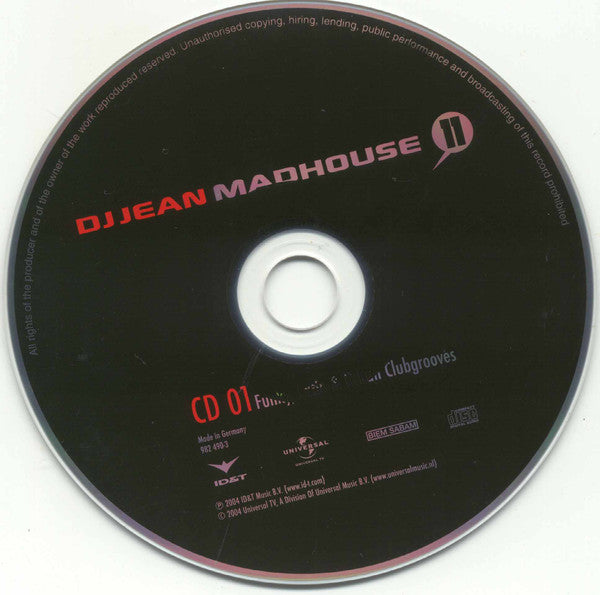 DJ Jean : Madhouse 11 (2xCD, Comp, Mixed)
