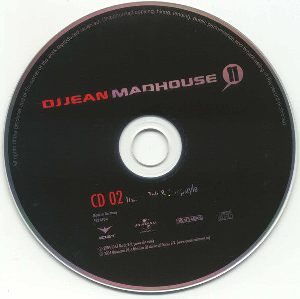 DJ Jean : Madhouse 11 (2xCD, Comp, Mixed)