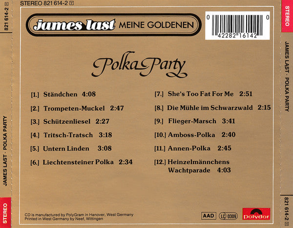 James Last : Polka Party (CD, Album, RE)