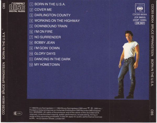 Bruce Springsteen : Born In The U.S.A. (CD, Album, RE)