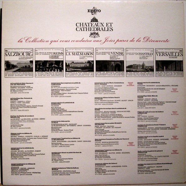 Johann Sebastian Bach / Jean-Pierre Rampal / Robert Veyron-Lacroix : Les Sonates Pour Flute Vol.1 (LP, RE, Gat)