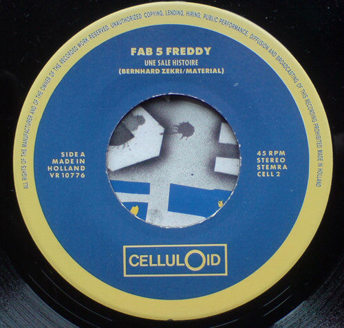 Fab 5 Freddy : Une Sale Histoire (Part One & Two) (7", Single)