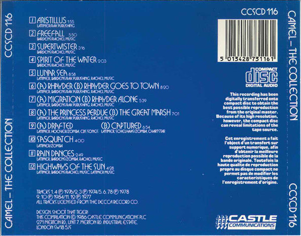 Camel : The Collection (CD, Comp)