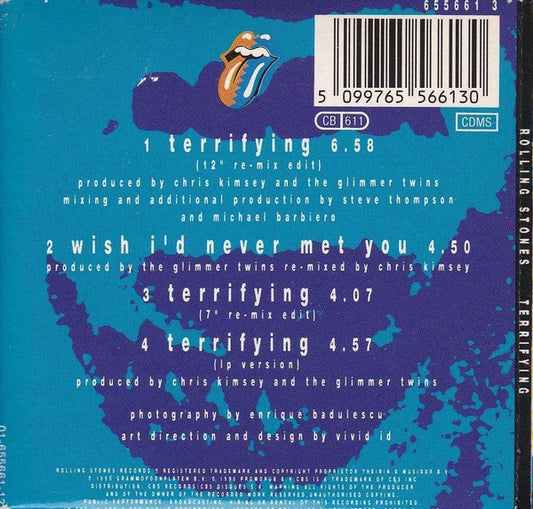 The Rolling Stones : Terrifying (CD, Mini, Maxi)