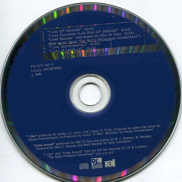 Montell Jordan : I Like (CD, Single)