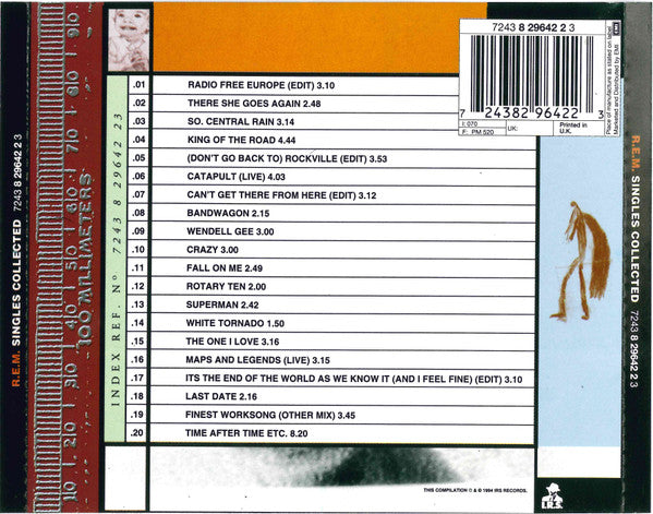 R.E.M. : Singles Collected (CD, Comp)