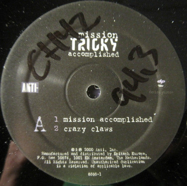 Tricky : Mission Accomplished (12", EP, 180)