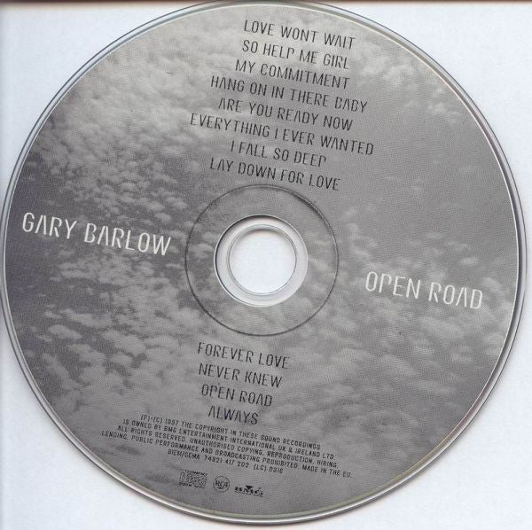 Gary Barlow : Open Road (CD, Album)