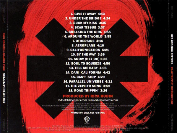 Red Hot Chili Peppers : Road Trippin' Through Time (CD, Comp, Promo)