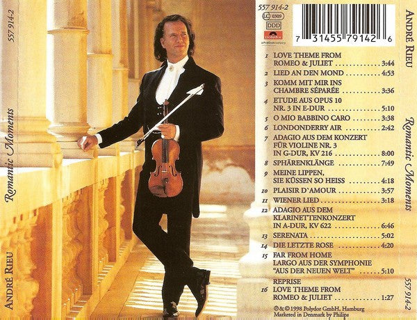 André Rieu : Romantic Moments (CD, Album)