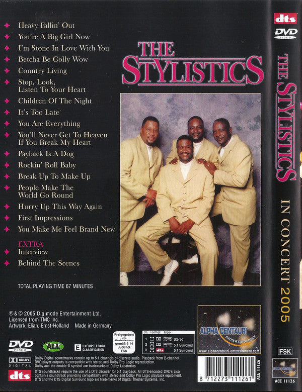 The Stylistics : In Concert 2005 (DVD)