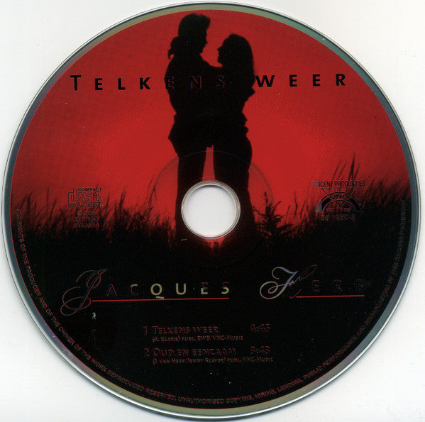 Jacques Herb : Telkens Weer (CD, Single)