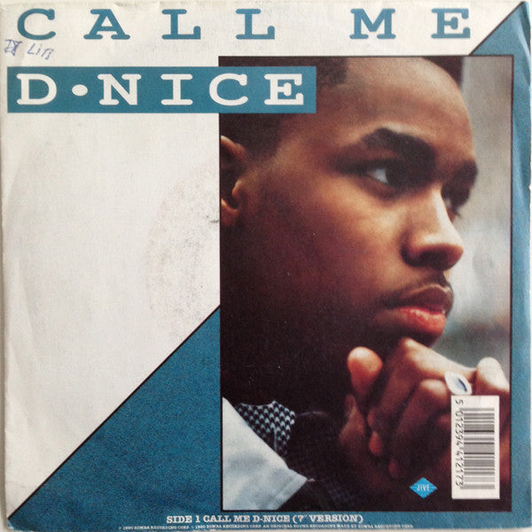 D-Nice : Call Me D-Nice / Crumbs On The Table (7")