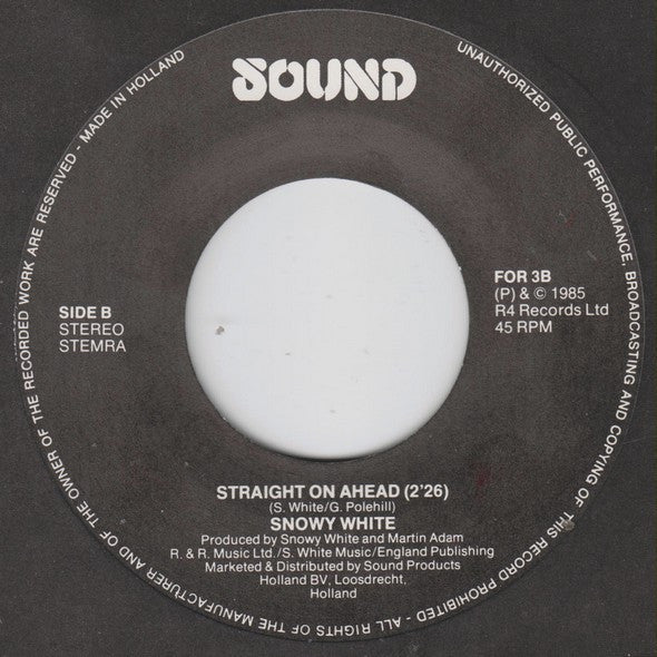 Snowy White : For You (7", Single)