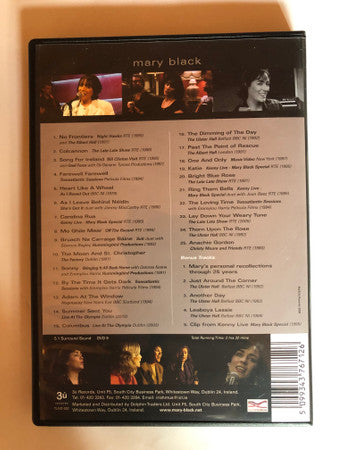 Mary Black : 25 Twenty-Five Years Twenty-Five Songs (DVD-V)