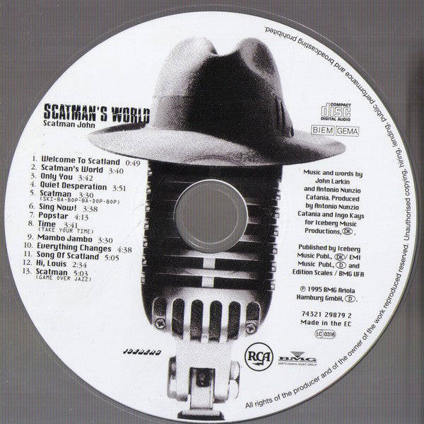 Scatman John : Scatman's World (CD, Album)