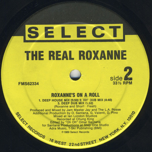 The Real Roxanne : Roxanne's On A Roll (12", Single)