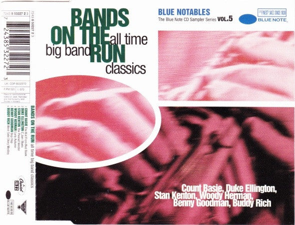 Various : Blue Notables Vol. 5 : Bands On The Run - All Time Big Band Classics (CD, Comp, Smplr)