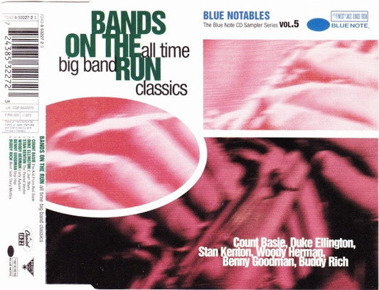 Various : Blue Notables Vol. 5 : Bands On The Run - All Time Big Band Classics (CD, Comp, Smplr)