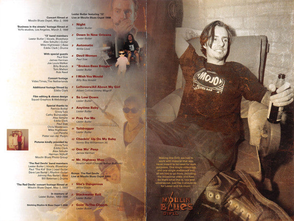 13 Featuring Lester Butler : Live At Moulin Blues Ospel 1998 (Lester's Legendary Last Gig) (DVD-V, PAL)