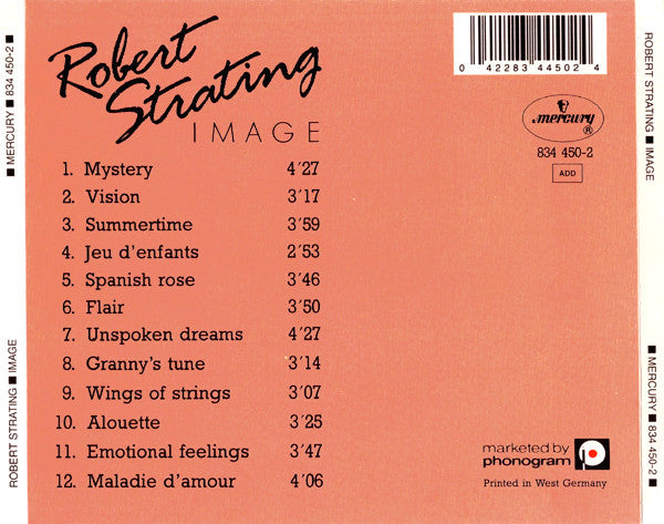 Robert Strating : Image (CD, Album)