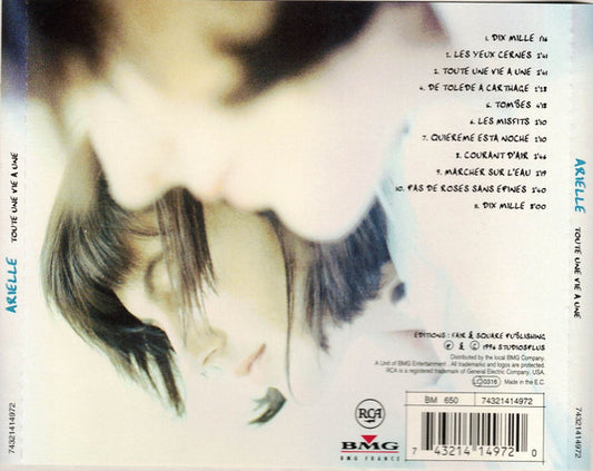 Arielle : Toute Une Vie A Une (CD, Album)