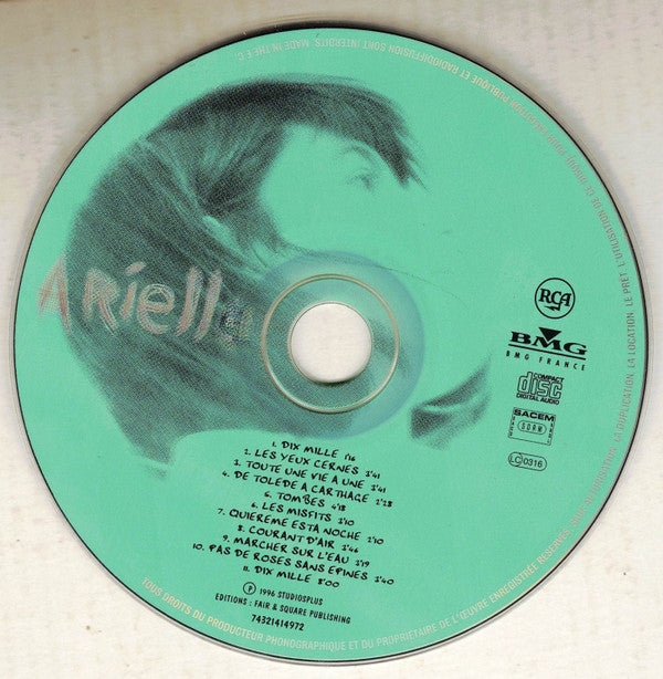 Arielle : Toute Une Vie A Une (CD, Album)