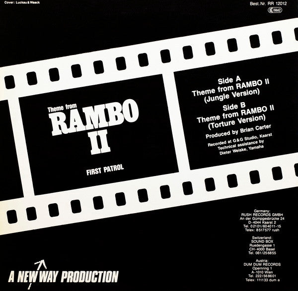 First Patrol : Theme From Rambo II (12")