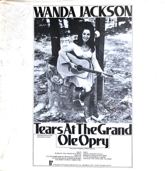 Wanda Jackson : Tears At The Grand Ole Opry (LP, Comp)