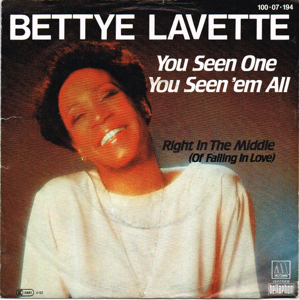 Bettye Lavette : You Seen One You Seen 'Em All (7", Single)