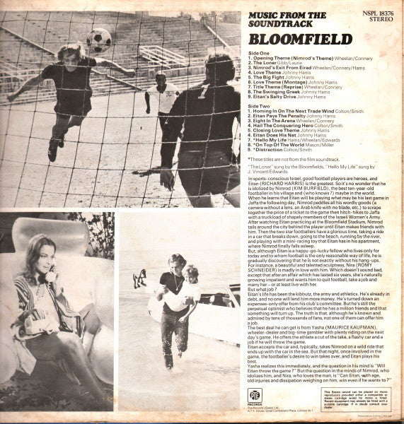 Various : Bloomfield - Music From The Soundtrack (LP, Album)