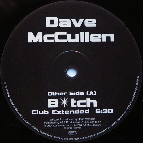 Dave McCullen : B*tch (12", S/Sided)