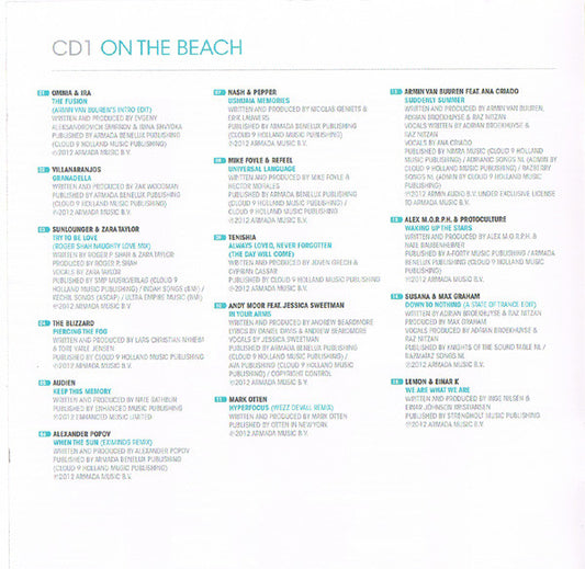 Armin van Buuren : A State Of Trance 2012 (2xCD, Comp, Mixed)